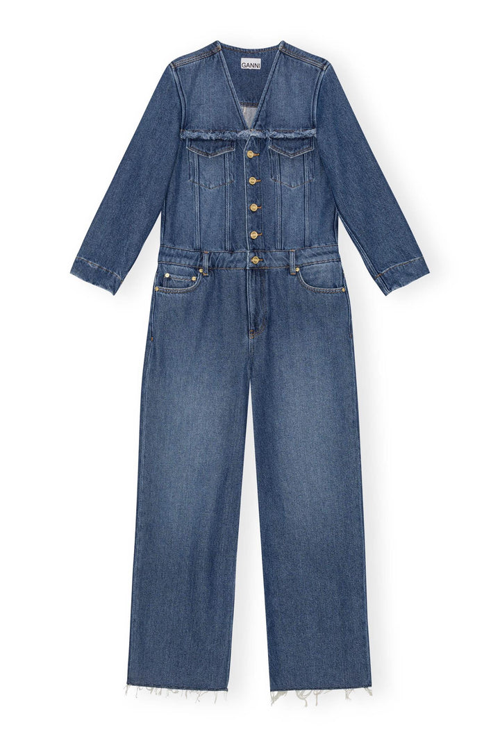 Heavy Denim Jumpsuit