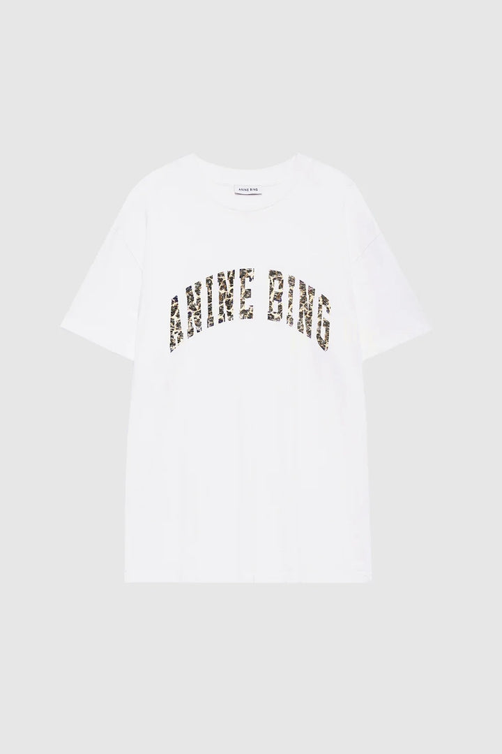 Walker Tee Ivory Leopard