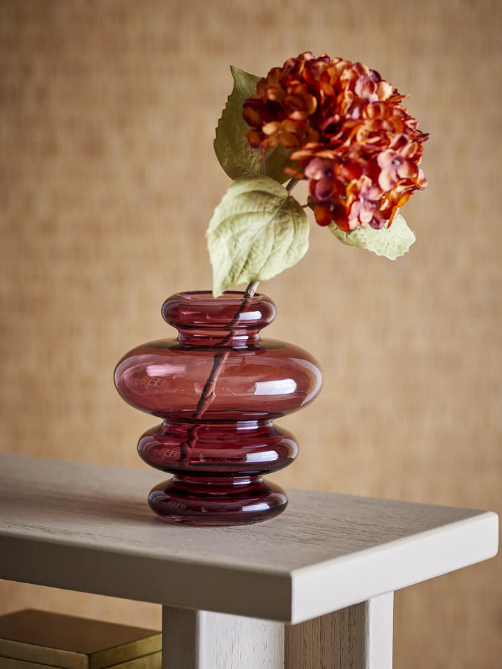 Kayn Glass Vase Purple