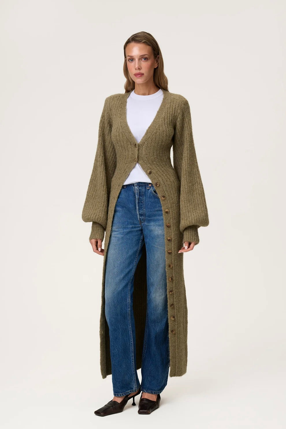 Montana Dress Khaki Green