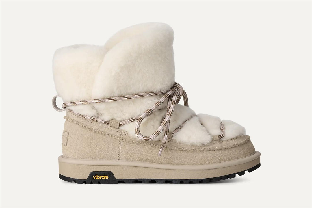 W Classic Tread Fluffed Boot Moonlight