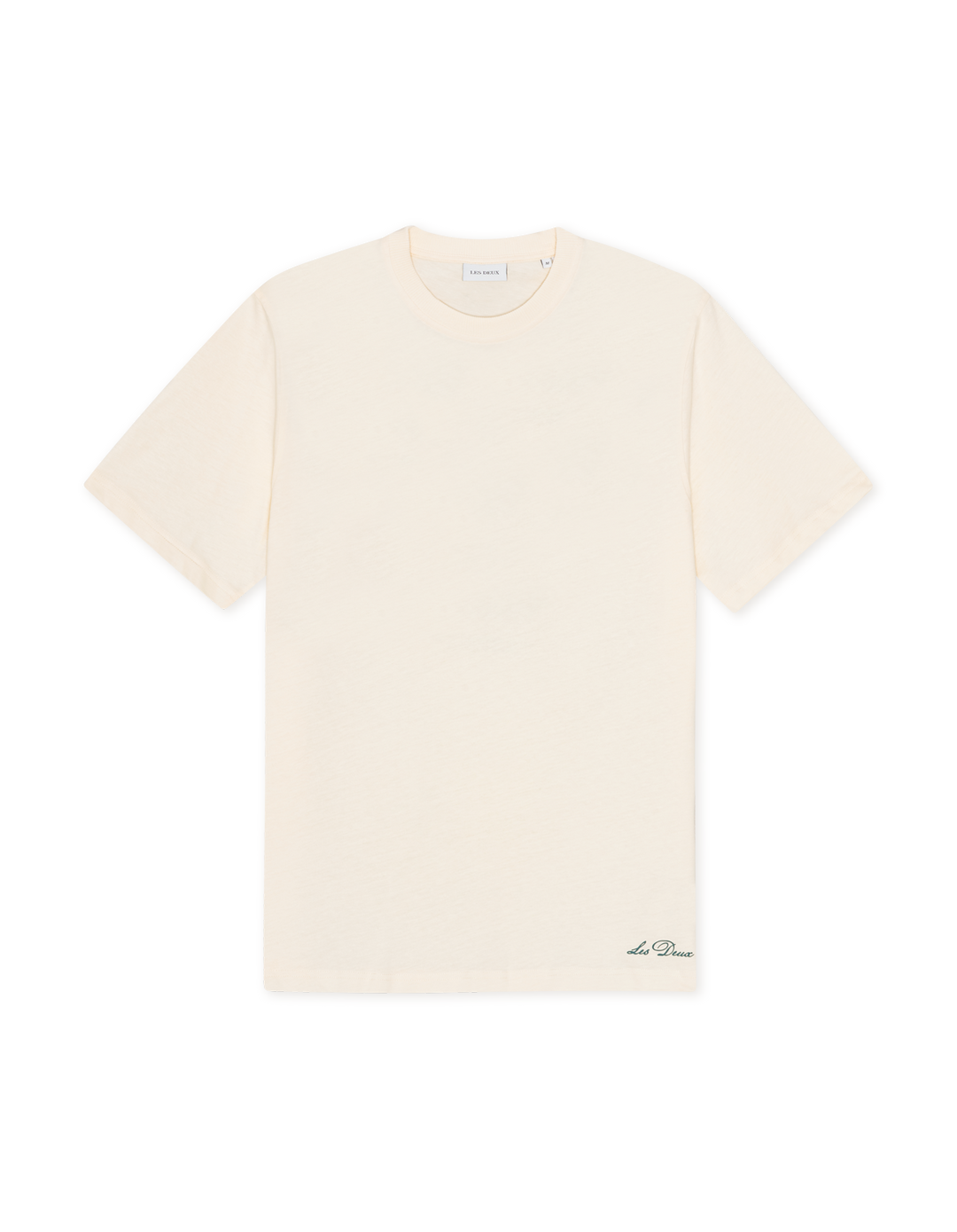 LES DEUX Ben Artist T-Shirt Eggnog White - Dale
