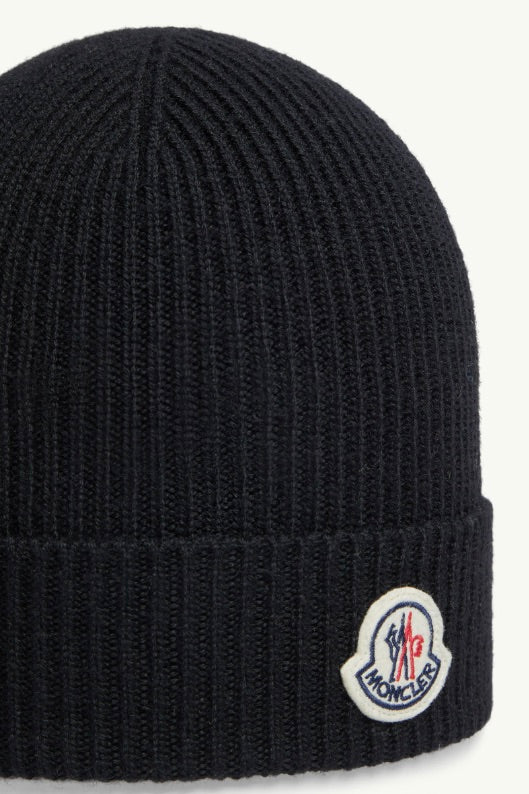 Wool Beanie Black