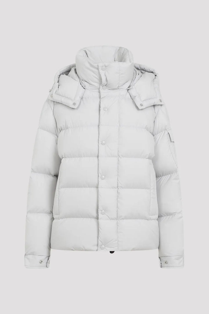 Maya 70 Short Down Jacket Open Grey