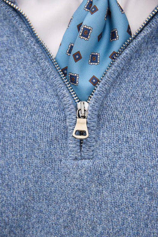 Paul Half Zip Cob Blue