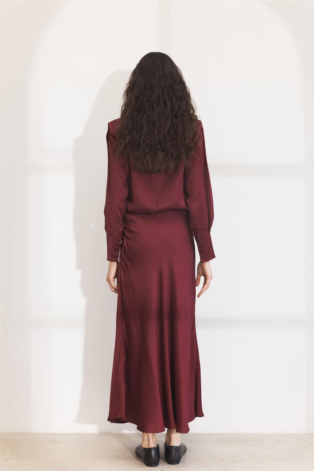 Lune Skirt Deep Plum