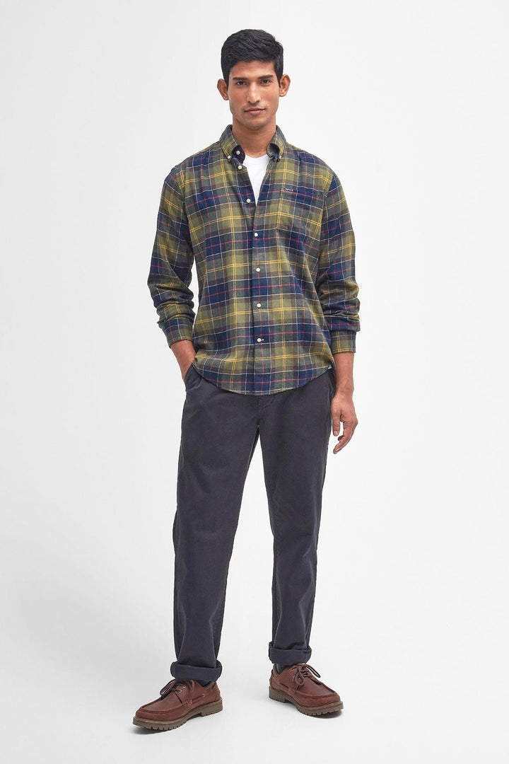 Fortrose Tailored Fit Shirt Classic Tartan