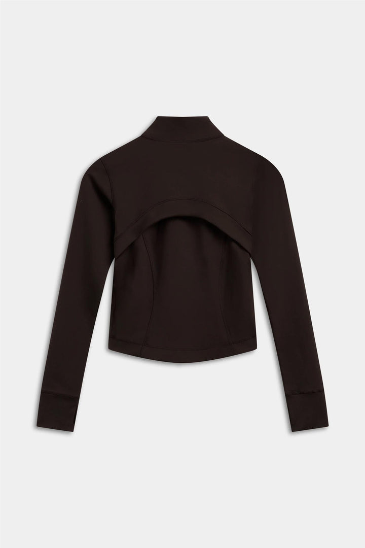 Sculptluxe® Zip Jacket Espresso