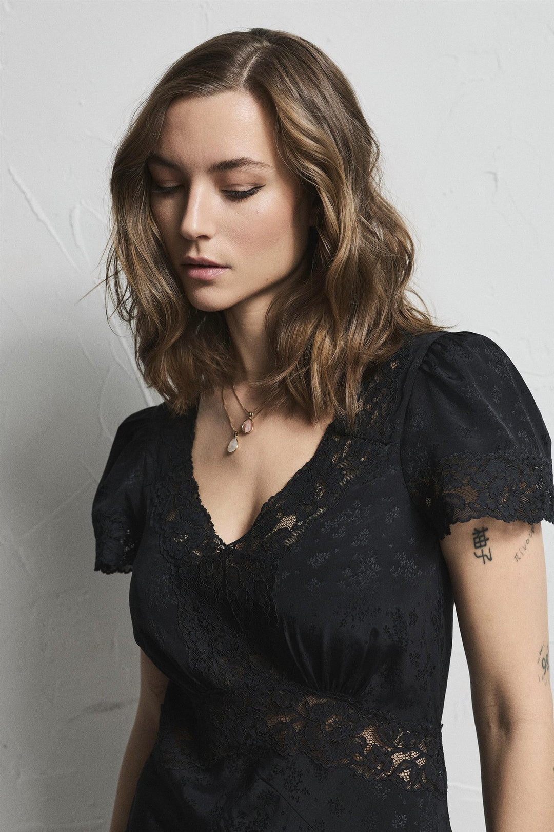 Piazza Dress Black
