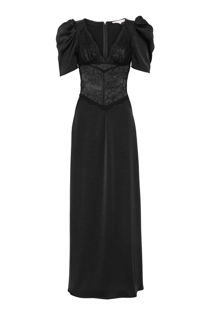 Francis Lace Maxi Dress Black