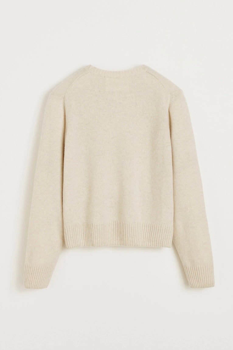Inga II Sweater Pure Ecru