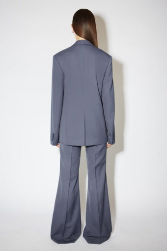 SINGLE-BREASTED SUIT JACKET Mid Blue