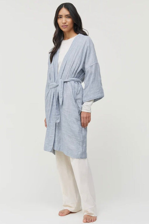 Bathrobe Striped