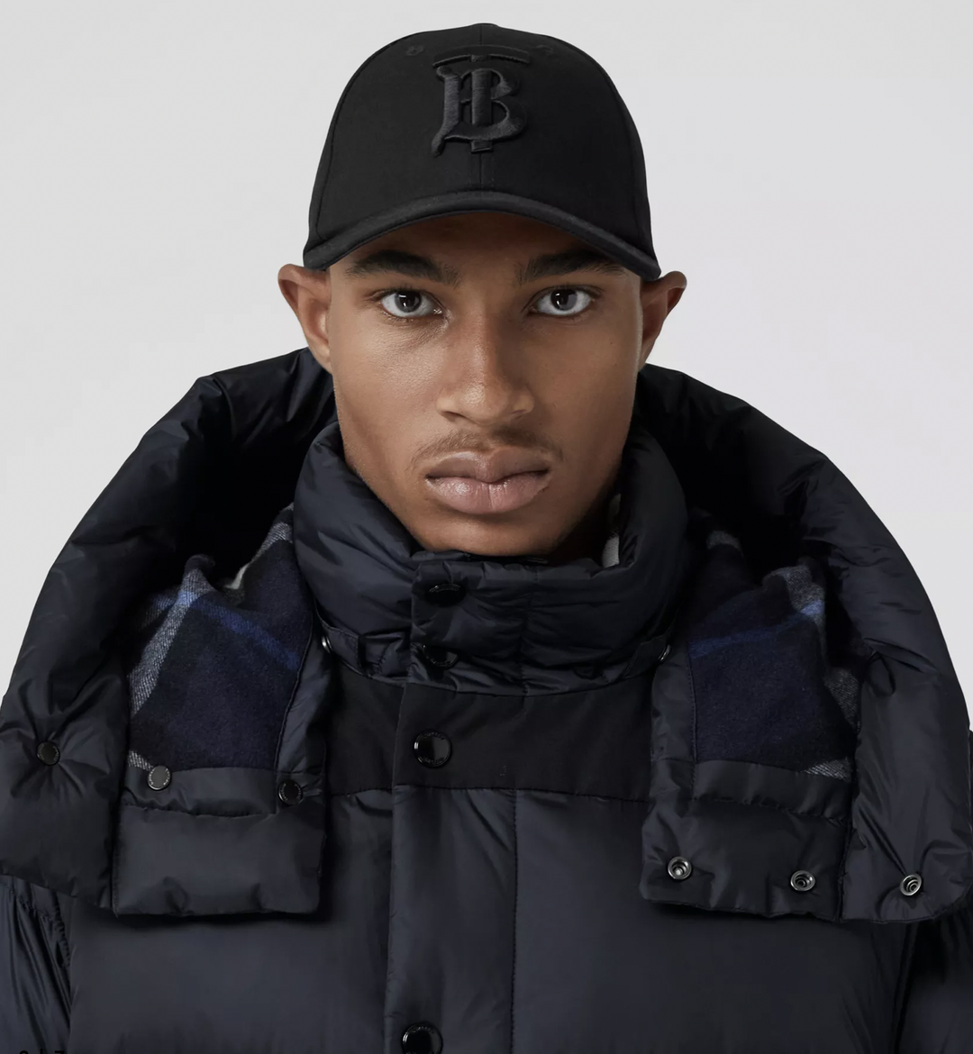 BURBERRY - Leeds Hooded Puffer - Navy - Dale