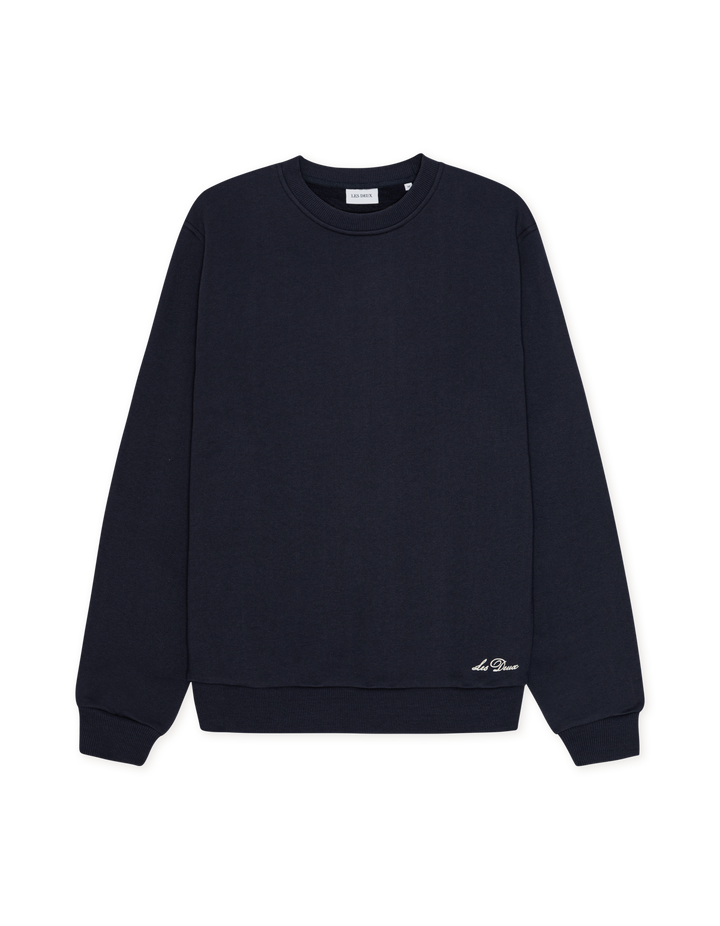 LES DEUX Ben Artist Sweatshirt Dark Navy Blue - Dale
