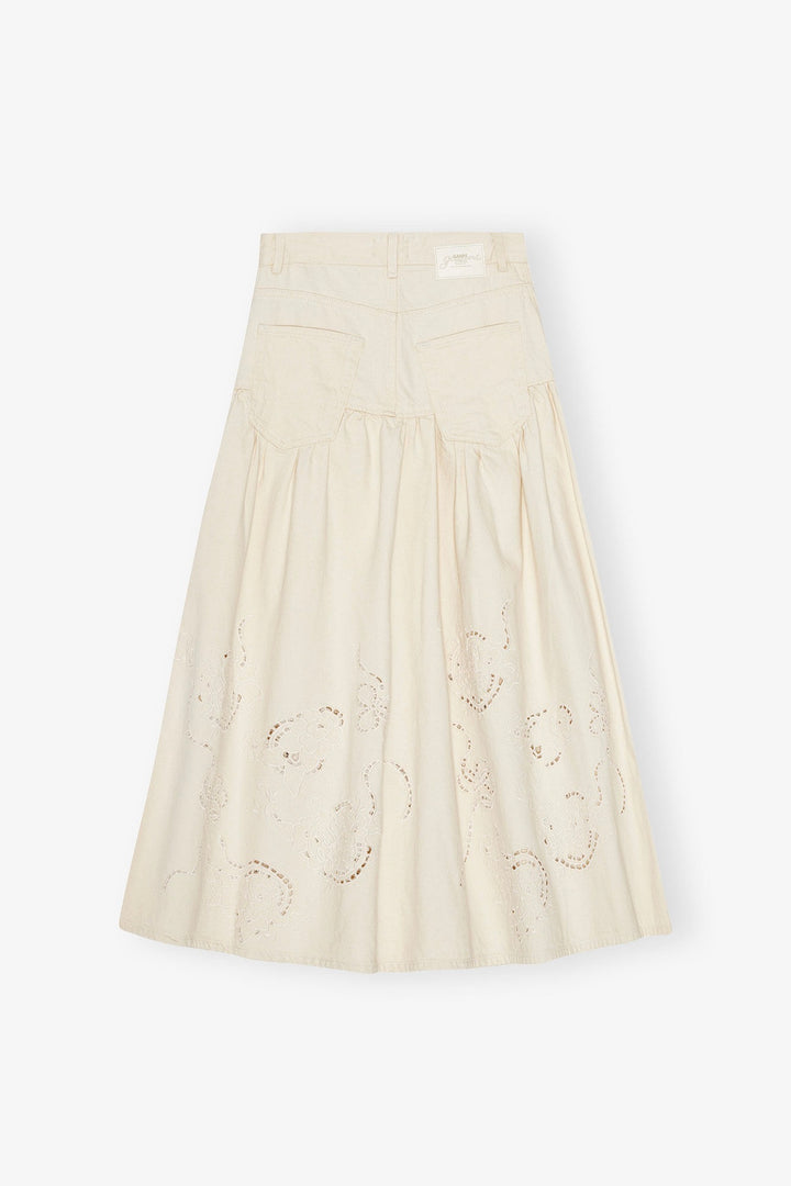 Anglaise Denim Skirt