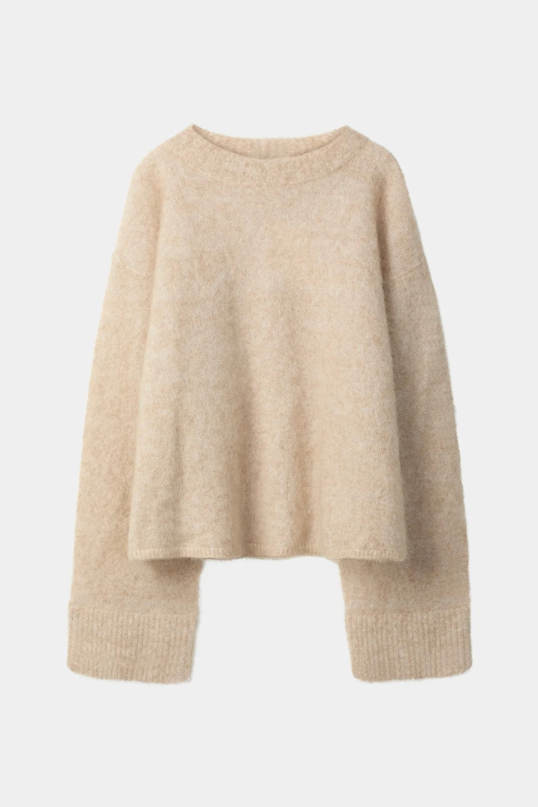 Niclas Short Sweater Oyster