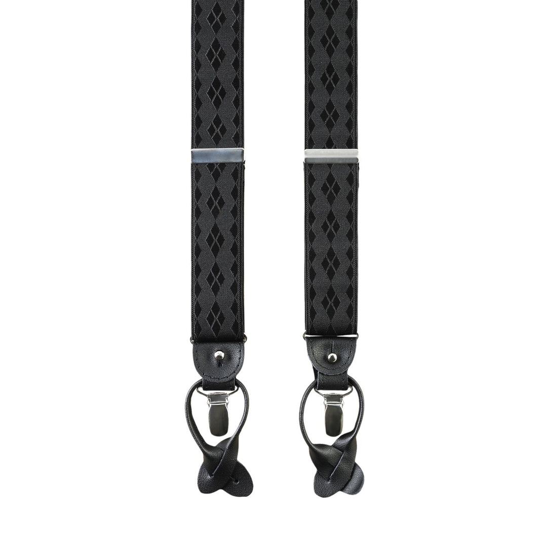 Patterned Braces Black Pattern