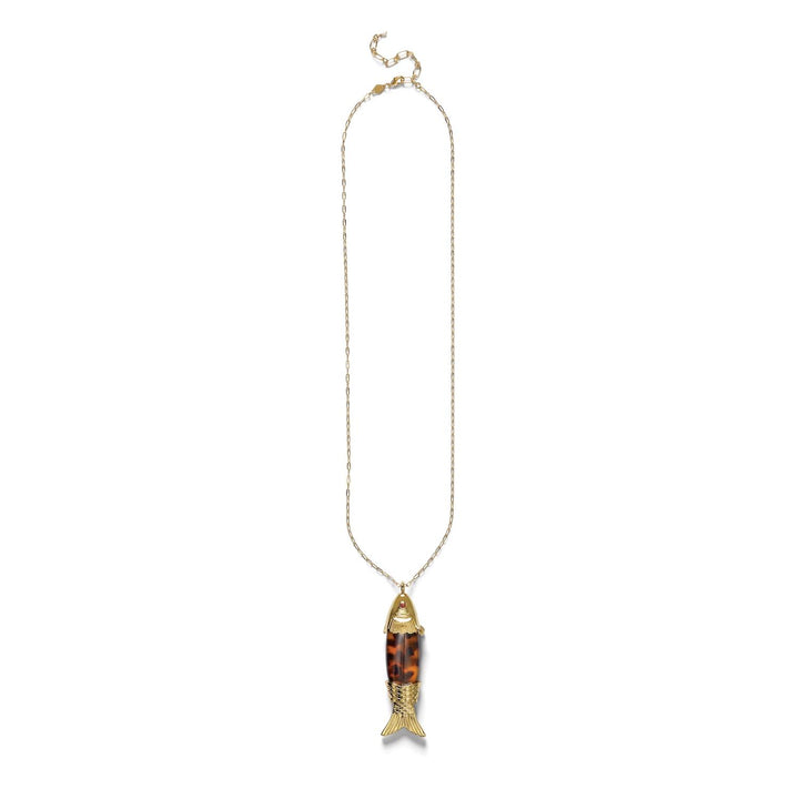 Big Catch Necklace Gold