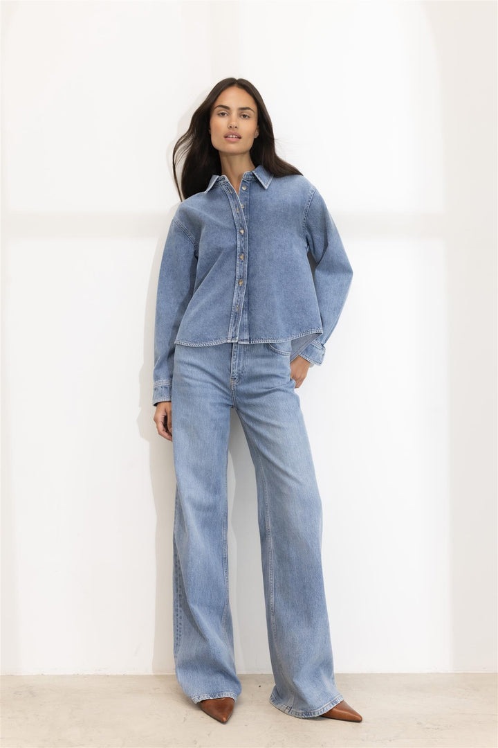 Francis Shirt Mid Blue
