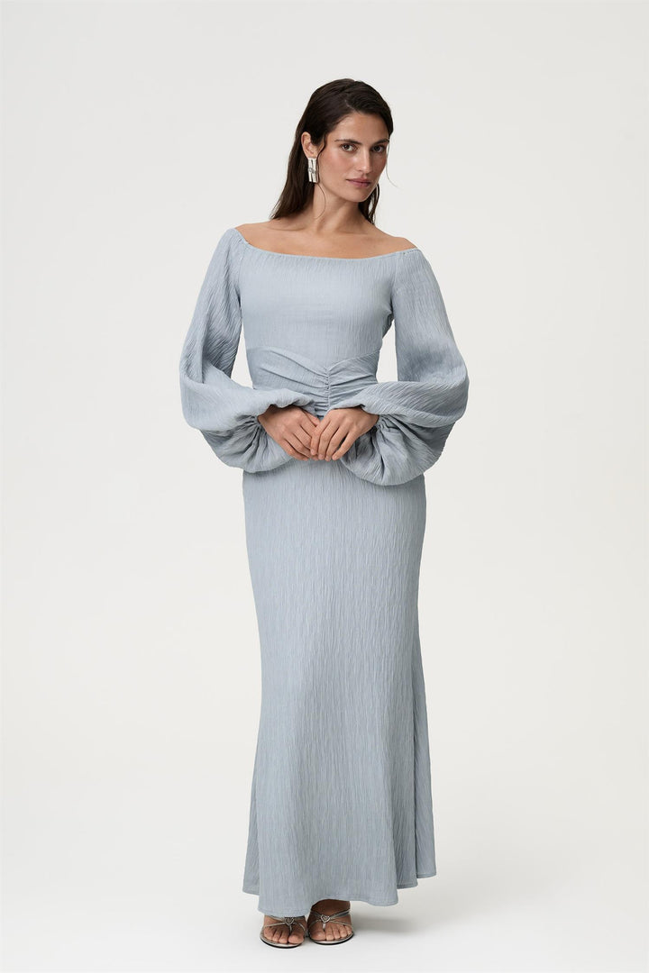 Reno Maxi Dress Dusty Blue