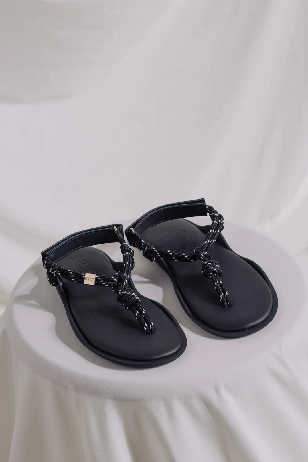 Flò Rope Sandal Black