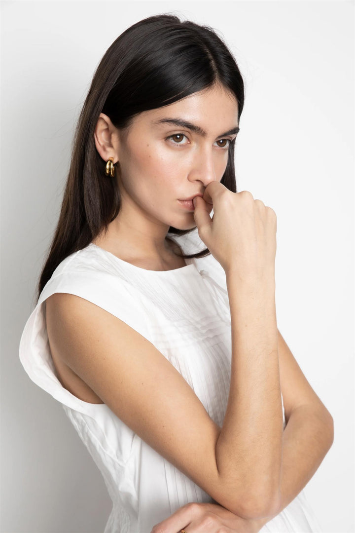 Mavie Top White