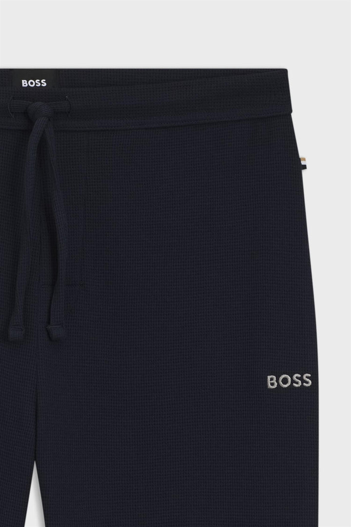 Waffle Pants Cuff Dark Blue