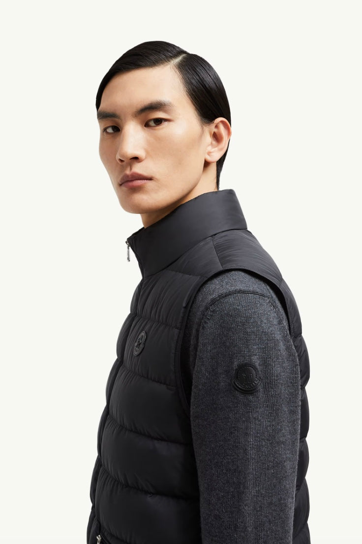 Treompan Down Vest Black