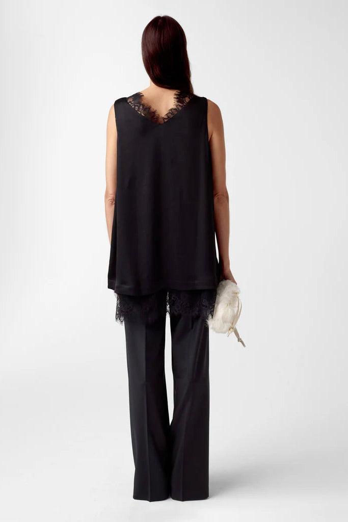 Thurma Lace Top Black