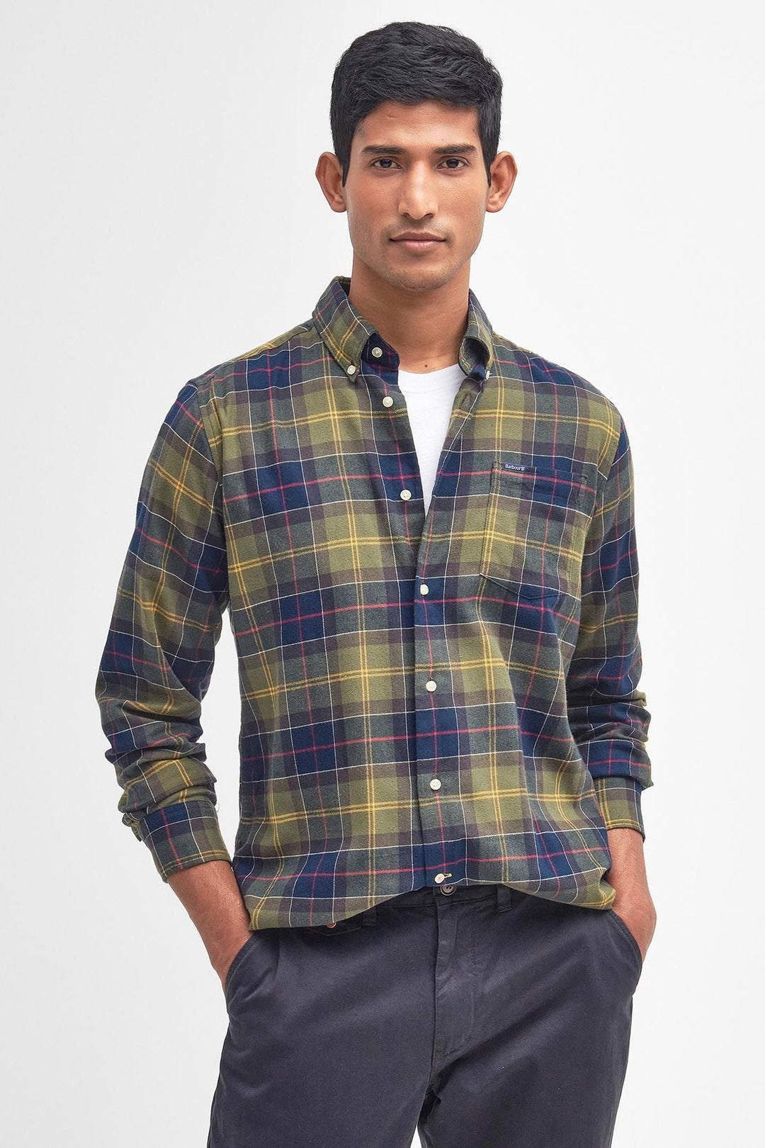 Fortrose Tailored Fit Shirt Classic Tartan