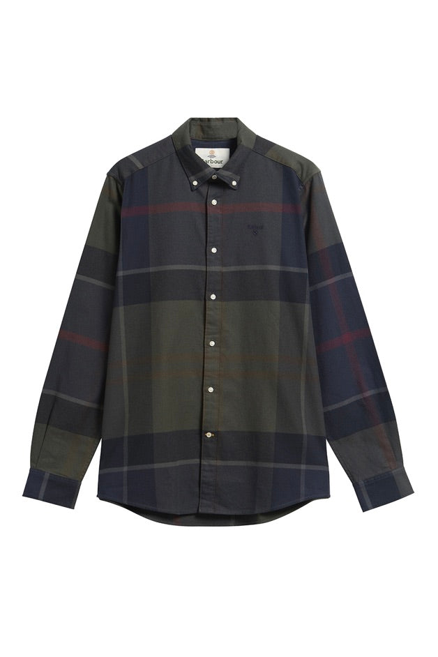 Barbour Iceloch Tailored Fit Shirt Shadow Classic