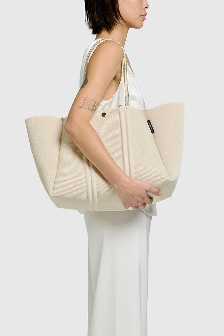Meridian Large Tote Crema