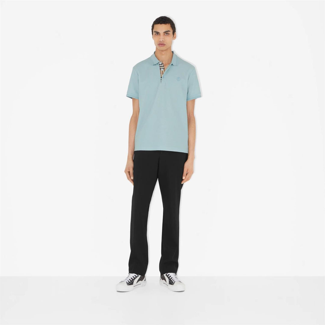 Burberry eddie pique 2024 polo