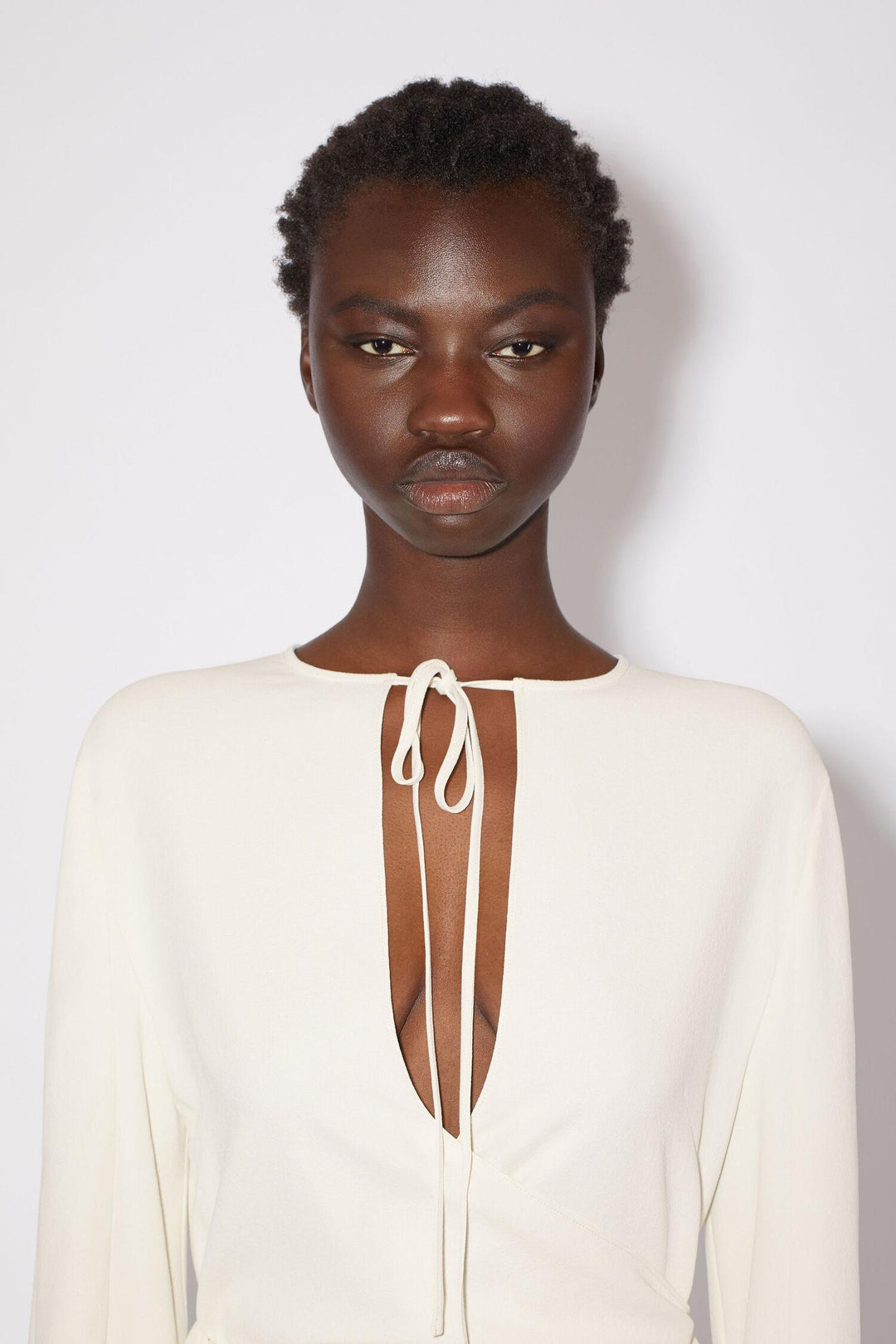 Tie-Up Wrap Dress