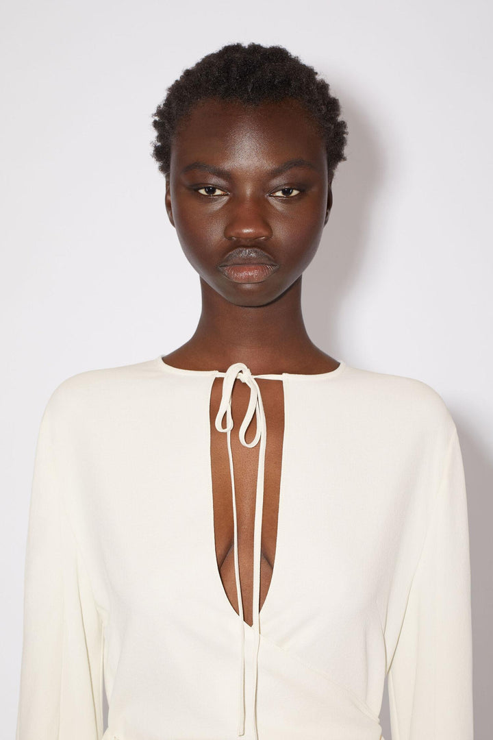 Tie-Up Wrap Dress