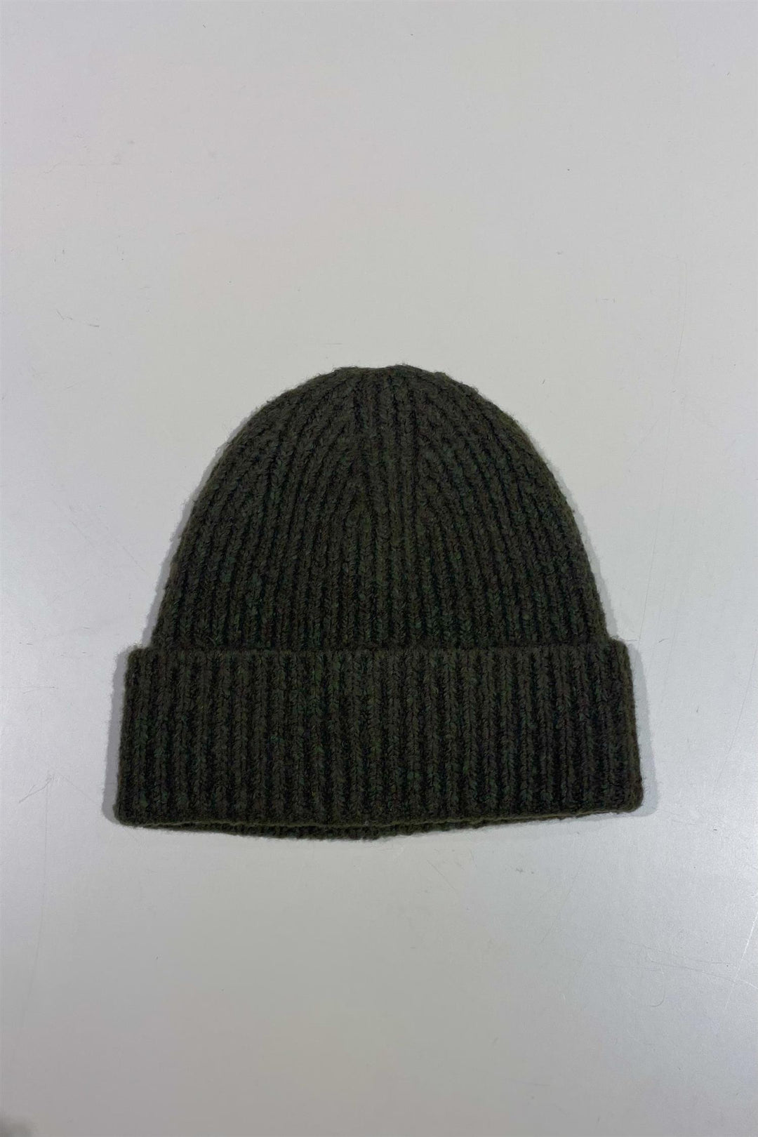 ACNE STUDIOS - RIBBED BEANIE HAT - FOREST GREEN - Dale