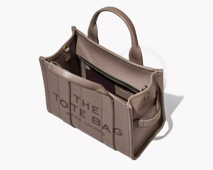 MARC JACOBS - The Leather Medium Tote CEMENT - Dale