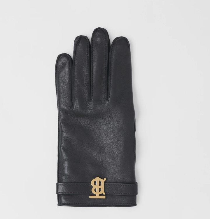BURBERRY - Cashmere-lined Leather Gloves - Dale