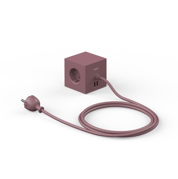 SQUARE 1 USB MAGNET - Rusty Red - Dale