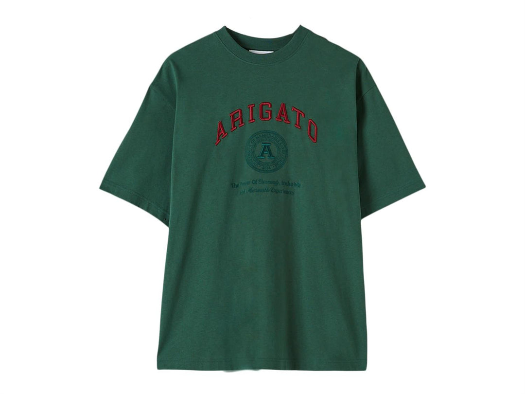 AXEL ARIGATO - Arigato University Embroidered T-Shirt - Green - Dale