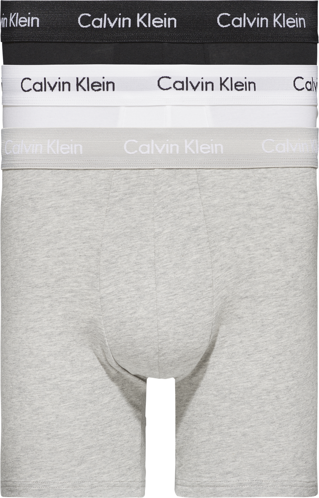 CALVIN KLEIN UNDERWEAR - BOXER BRIEF 3PK Black/White/Grey - Dale