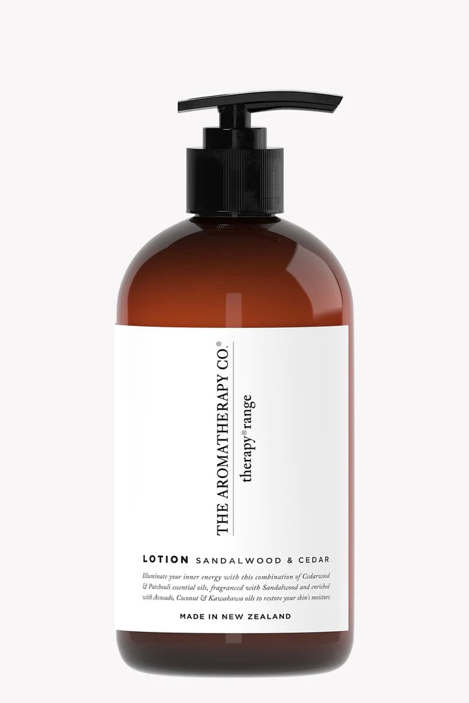 THE AROMA THERAPY CO - LOTION 500ML SANDALWOOD & CEDAR - Dale