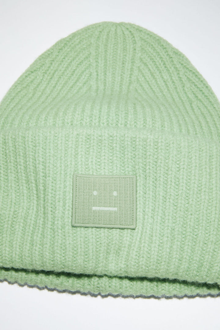 ACNE STUDIOS - Ribbed Beanie Hat - Spring Green - Dale