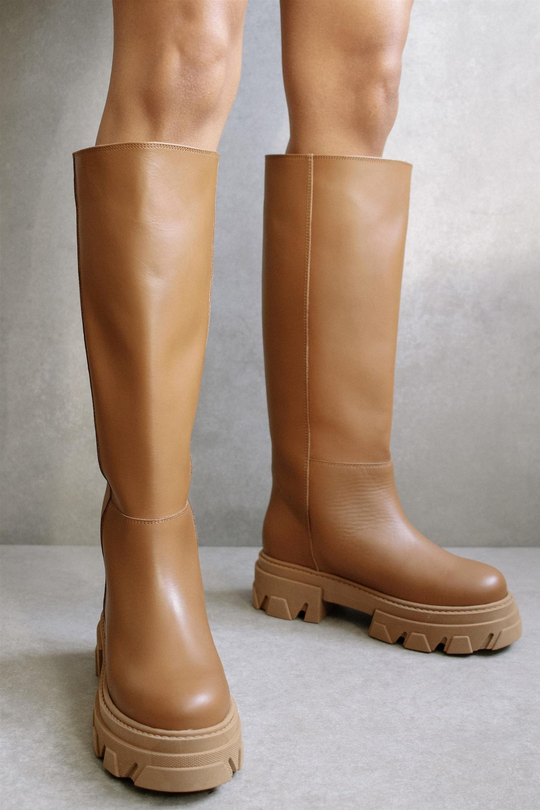 ALOHAS - Katiuska Leather High Boot - Dale
