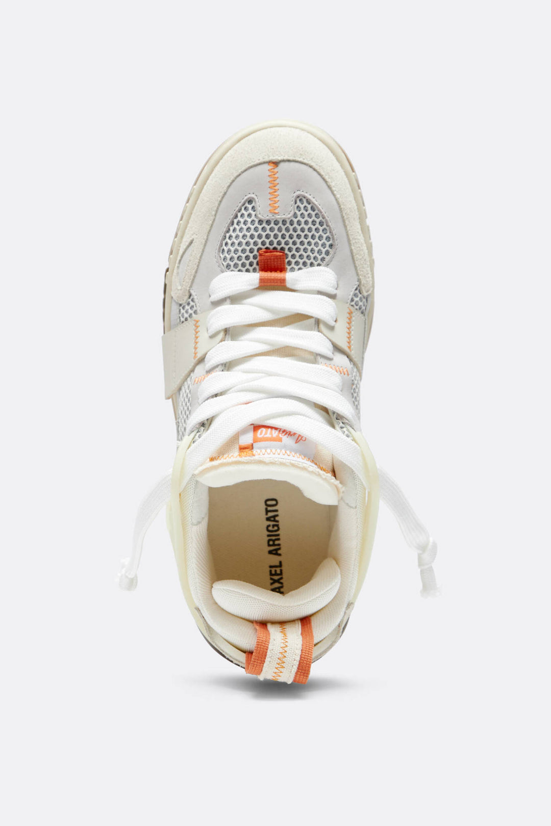 Area Patchwork Sneaker - Beige/white