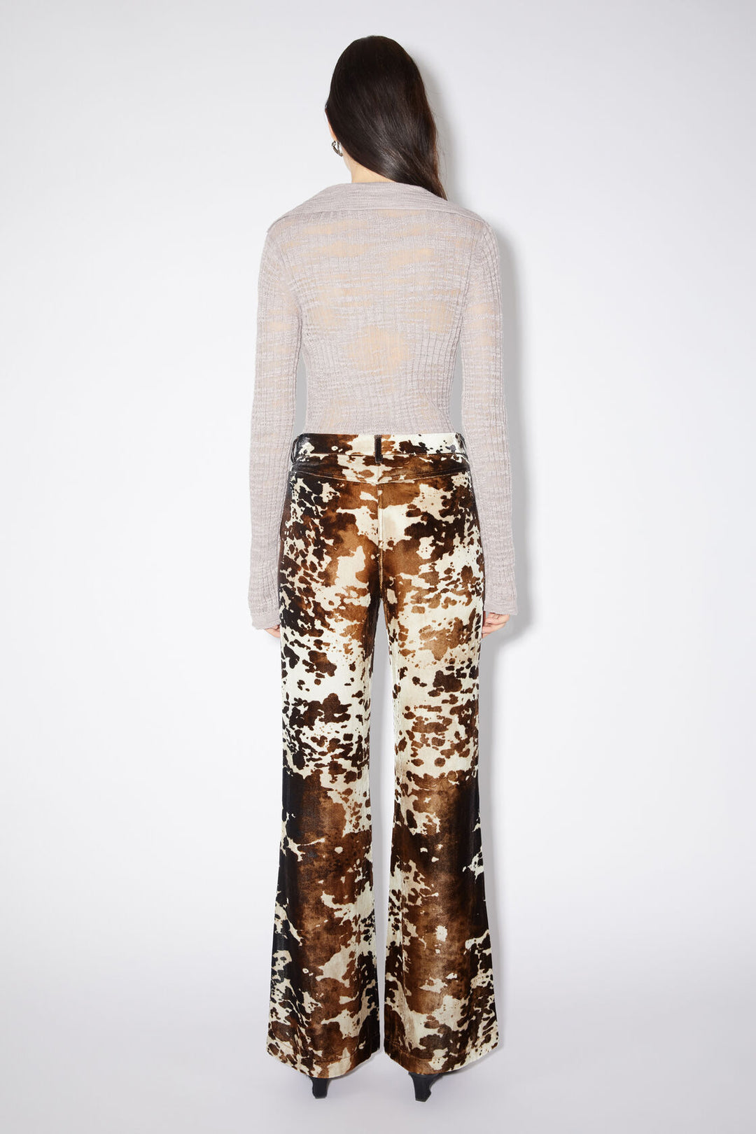 COW PRINT TROUSERS