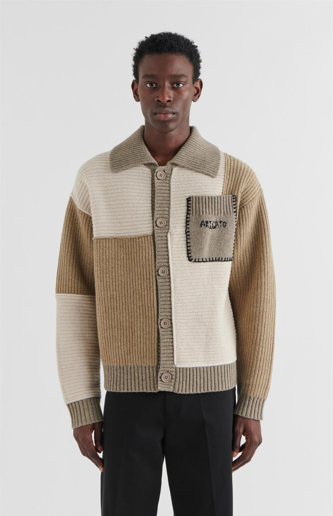 AXEL ARIGATO - Franco Patchwork Sweater - Dale