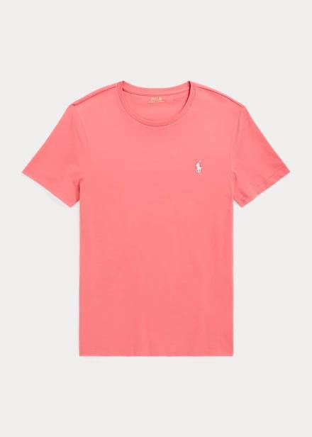 Custom Slim Fit Jersey T-Shirt Pale Red