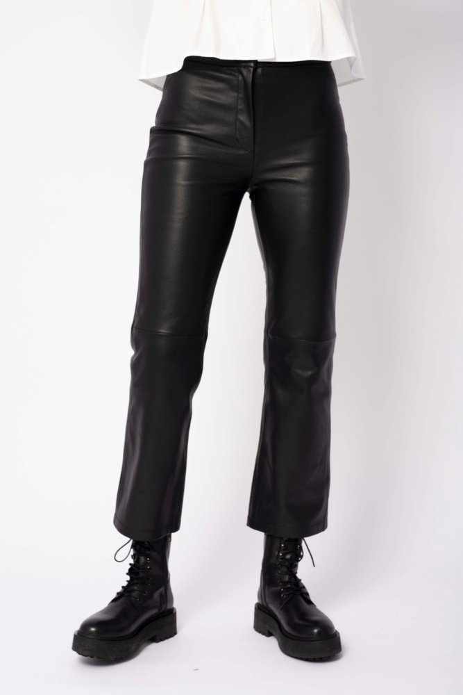 RENE LEATHER TROUSER - Dale